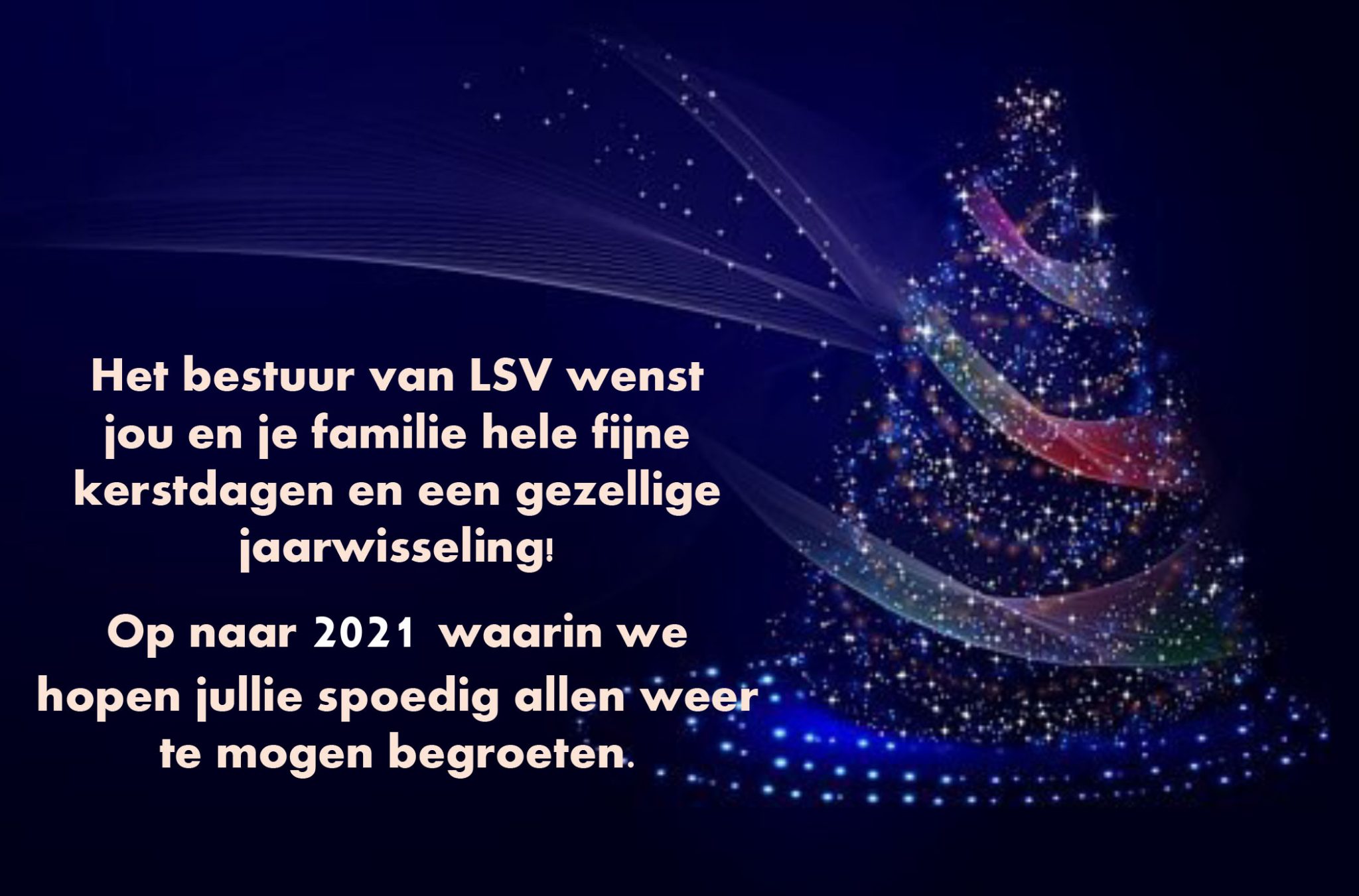 Fijne kerstdagen en een gezellige jaarwisseling!
