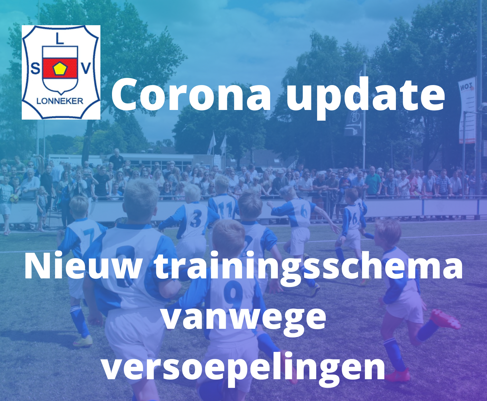 Jeugd mag vanaf 11 januari tot 20:00 trainen