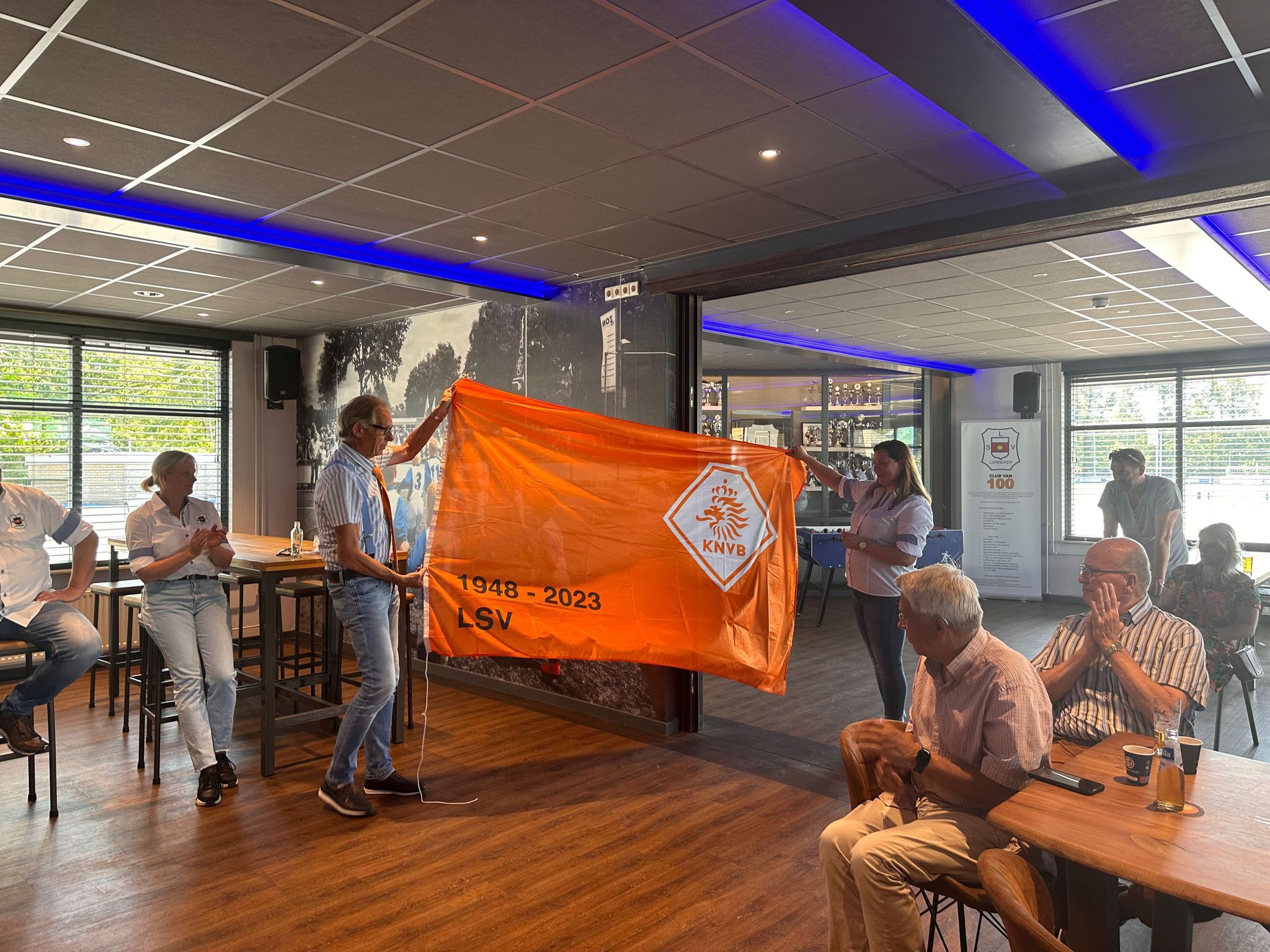 LSV 75 jaar begint met receptie